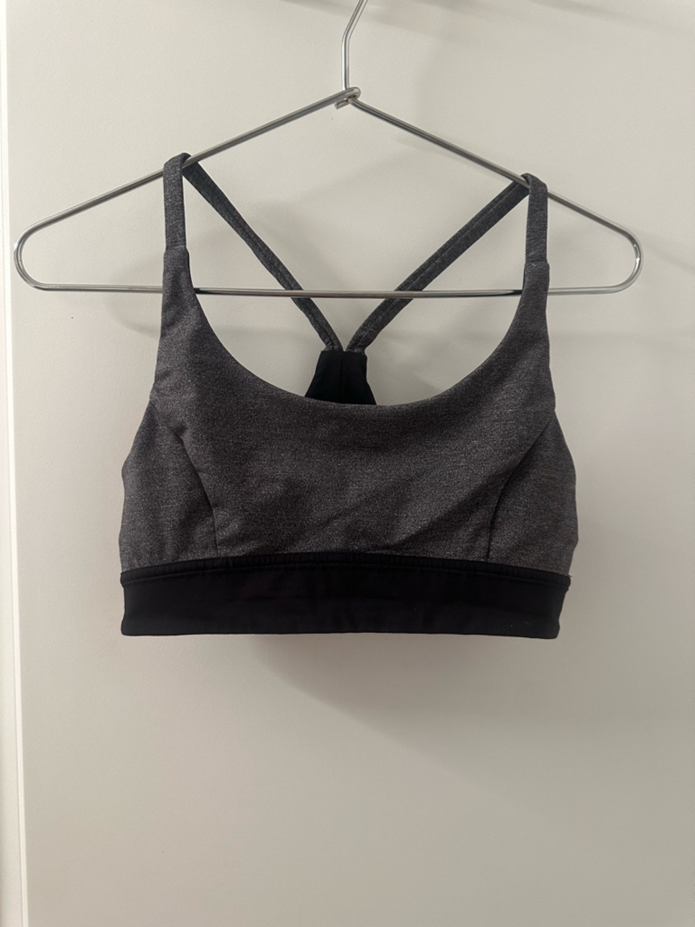 Lululemon Energy Bra | Black Grey | 8